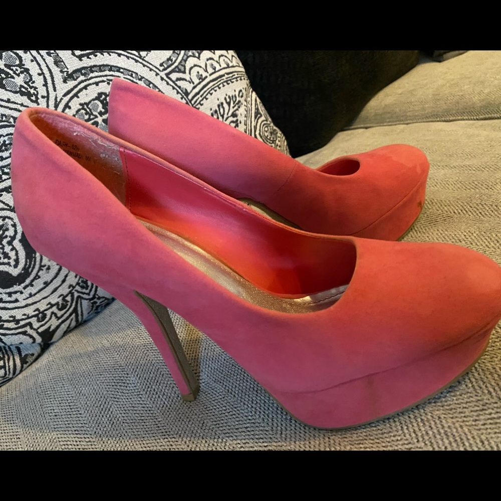 Women’s Flamingo Pink Stiletto Shoes